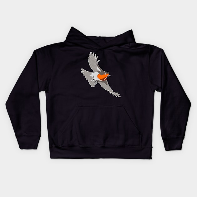 Bird Watching Birds Birding Kids Hoodie by Johnny_Sk3tch